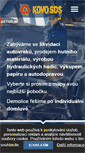 Mobile Screenshot of kovo-sds.cz